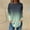 Mint Green, variant on Aboser Tie Dye Shirt Women Long Sleeve Casual Tunic Tops Loose Fit Crewneck Graphic Tees Trendy Gradient Tshirts Cozy Soft Basic T Shirt Fall Winter Spring Blouse