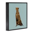thumbnail image 3 of Stupell Industries Modern Regal Leopard with Crown Black Framed Giclee Art, 12 x 12, by Amelia Noyes, 3 of 8