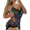 Black, variant on Womens Valentines Day Pajama Set Sleeveless Heart Print Tank Top with Shorts 2 Piece Pajama Set for Women Sleepwear Funny Pajamas Black S