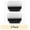Black, variant on Mainstays 30-Piece (15 Containers + 15 Lids) Meal Prep, BPA-Free, Microwave and Dishwasher Safe
