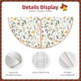 thumbnail image 3 of Sikiie Watercolor Wildflower 2 Christmas Tree Skirt, Christmas Tree Decorations, Christmas Decor, Tree Mat Decoration(30-48IN)-30", 3 of 6