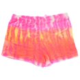 thumbnail image 4 of Emme Jordan Junior's Fuzzy Pajama Shorts - Pink Tie Dye, Medium, 4 of 4