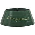 thumbnail image 2 of HOMCOM 26 Inch Christmas Tree Collar Ring, Stand Cover for Decor, Green, 2 of 9