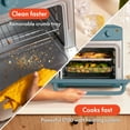 thumbnail image 4 of bella 6-Slice Air Fry Toaster Oven with 7 Preset Cooking Options and EverGood™ Nonstick Coated Trays, Surf, 4 of 8