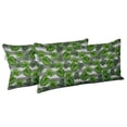 thumbnail image 2 of VargottamIndoor/OutdoorPolyester FabricLumbarPillowCover,All-Weather Waterproof Rectangular Cushion Case for Patio Furniture,12" x 20"Set of 2 -Tropical-47, 2 of 6