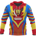 thumbnail image 5 of Sudadera con capucha y emblema nacional de la bandera del Congo, chaqueta deportiva para hombre, estampado 3D, jerseys africanos de gran tamaño, sudadera, ropa unisex, envío directo, 5 of 5