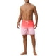 thumbnail image 2 of INSPIRAR CHIC Día del Padre Traje de Baño para Hombre con Color Gradiente y Cintura Elástica de Cuerda 30 Rosa, 2 of 6