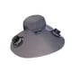 thumbnail image 5 of Sombrero con ventilador solar para exteriores, sombrero de pescador para hombres y mujeres, cómodo y recargable. Gris oscuro, 5 of 9