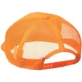 thumbnail image 2 of Solid Color Neon Trucker Caps, Orange, 2 of 2