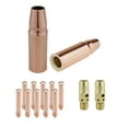 thumbnail image 1 of MIG Gun Consumables Kit - Compatible with Lincoln/Magnum 300 & 400 and Tweco #3 & #4 - 54A Diffuser - Tip: 0.045" - 23 Nozzle: 5/8", 1 of 4