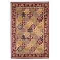 thumbnail image 2 of 2'x3' Red Machine Woven Traditional Quatrefoil Indoor Accent Rug, 2 of 5