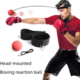 thumbnail image 2 of Pelota de reacción para boxeo Golpear la cabeza Desgaste Pelota de velocidad Pelota mágica Boxeo casero Pelota de entrenamiento de boxeo, 2 of 2