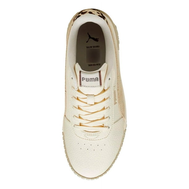 Tenis Puma Carina 2.0 Animal Print Mujer Beige 39634601 beige 22 Walmart en linea