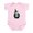 Petal Pink, variant on CafePress - PD Moreno's Halloween Frog - Baby Light Bodysuit, Size Newborn - 24 Months