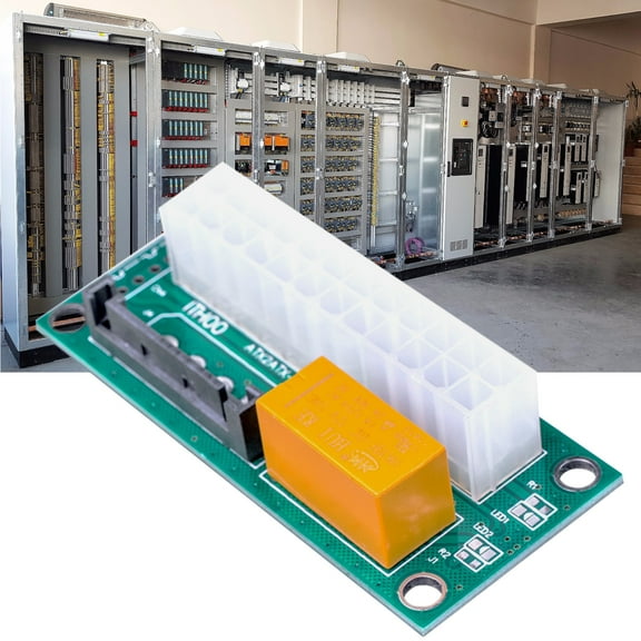 SATA Power Supply Adapter 24Pin to 4Pin Adapter Card Multiple PSUs Power Supply Connector Dual Synchronous Boot Card for BTC Miner -SATA Port