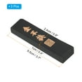 thumbnail image 2 of Uxcell 15 Inch Chinese Calligraphy Inkstone with Ink Stick, Square Ink Stone Tray, Black, 2 of 4