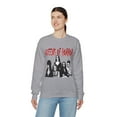thumbnail image 4 of Women's Crewneck Sweatshirt-Morticia-Munster-Frankenstein Bride-Elvira, 4 of 6