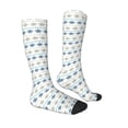 thumbnail image 4 of Lsque Sea Turtle Printed Crew Socks Men's Women's LightWeight Thin Casual Calf Socks ,Knee High Socks,Cotton Socks, 4 of 9
