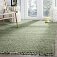 thumbnail image 2 of SAFAVIEH Natural Fiber Clara Solid Area Rug, Green, 6' x 9', 2 of 6