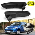 thumbnail image 4 of 2pcs Set Universal Adjustable Armrests Arm Rest Comfortable Seat Handle PU Foam for Car Truck, Black, 4 of 6