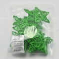 thumbnail image 3 of Wicker Rattan Stars For Home Garden Wreath Tree Decoration (9cm, Green), 3 of 3