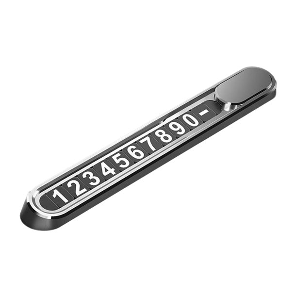 Placa de número de teléfono de estacionamiento de automóviles Decoraciones de automóviles para accesorios de automóviles Argén kusrkot Tarjeta de Estacionamiento Temporal