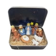 thumbnail image 1 of Desktop Ornament Mini In A Holy Family Themed Figurines for Holiday and Giving, 1 of 2
