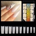 thumbnail image 2 of 500PCS Nail Extension Mold Plastic DIY Reusable French Nail Tips False Nail Mold, 2 of 10