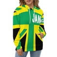 thumbnail image 3 of Jamaican, Jamaica Oversized Hoodies for Women Pullover Womens Clothes with Pocket Mens Ultimate Pullover Hoodie Sweatshirt S-6XL, 3 of 8