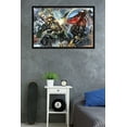 thumbnail image 2 of DC Comics - Aquaman - Aquaman vs. Black Manta Wall Poster, 22.375" x 34", Framed, 2 of 2