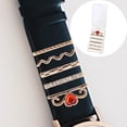 thumbnail image 3 of Reloj inteligente Anillos decorativos Bucles Decoraciones de Conjunto de 5 de correa de reloj Conjunto A Hugo anillos de banda bucles, 3 of 10