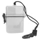 thumbnail image 1 of Transparent Plastic Underwater Kayak Storage Box with Rope Hook for Surfing Canoe Kayak, Transparent Gray, 1 of 4