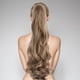 thumbnail image 2 of Xihbxyly Peluca de Cola de Caballo de Pelo Largo y Rizado, Estilo Europeo, Fácil de Sujetar, Ligera y Cómoda, con Diversos Colores y Estilos, para Uso Diario, Accesorio para Extensiones de Cabello., 2 of 3