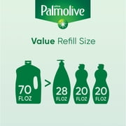 Palmolive Ultra Oxy Liquid Dish Soap, Grease Cutting, 70 fl oz EZ-Pour Refill Bottle