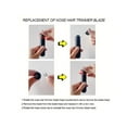thumbnail image 3 of Tondeuse Électrique pour Nez et Oreilles Sans Fil Lame en Acier Inoxydable 1 Unité, 3 of 6