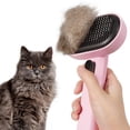 thumbnail image 1 of Cepillo para gatos Aumuca, herramienta de aseo con autolimpieza para eliminar pelo suelto, 1 of 9