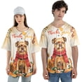 thumbnail image 4 of Happy Thanksgiving Brussels Griffon with Turkey Pumpkins Autumn Vibes All Over Print 3D Baseball Shirt Griff Dog Lover Softball Sport - 12018, 4 of 6