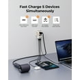 thumbnail image 5 of 170W GaN Universal Travel Adapter, International Plug Charger with 3 USB-C & 1 USB-A for US/EU/UK/AU (Type C/A/G/I), 5 of 9