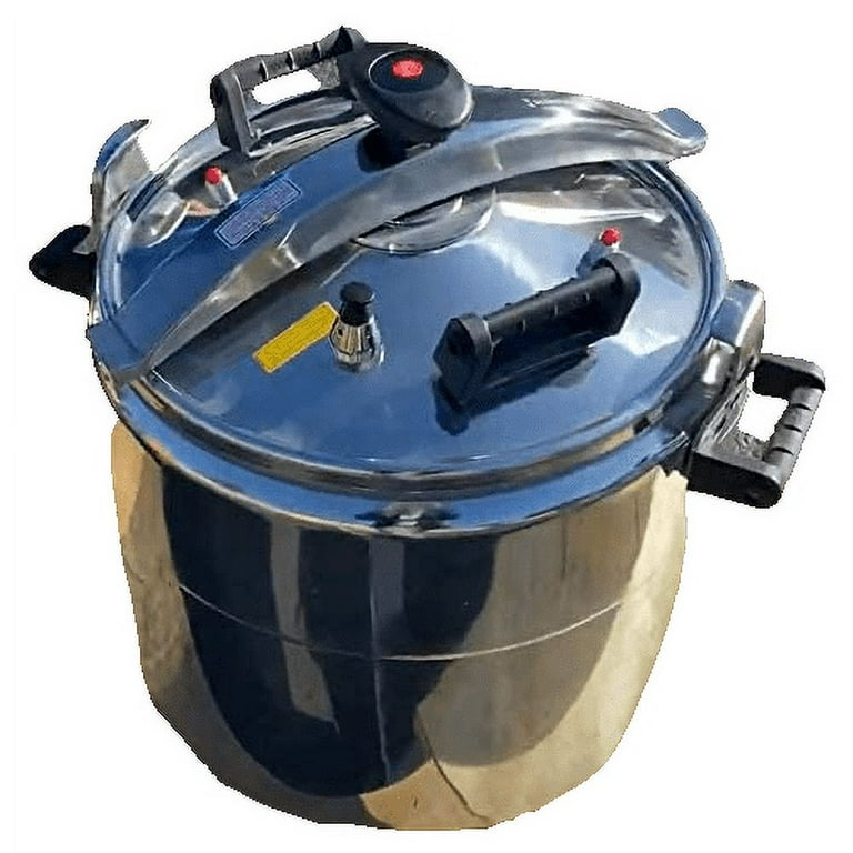 Cooler Depot 50 Qt Quick Pot Stainless Steel Commercial Pressure Cooker