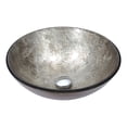 thumbnail image 2 of Anzzi LS-AZ288 Posh Series Deco-Glass Vessel Sink in Verdure Gold, 2 of 5