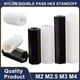 thumbnail image 2 of M2 M2.5 M3 M4 Nylon Double Pass Hex Standoff Black or White Nylon Plastic Spacing Screws PCB Motherboard Pillar Column 10-50Pcs, 2 of 4
