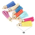 thumbnail image 3 of 12Pcs Colorful Velvet Tassel Charms Tassel charm Pendants for Bags Key Chains DIY 4.3cm, 3 of 9