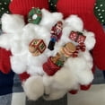 thumbnail image 6 of Fake Snow balls Toys White 2.4 Inch Artificial Snow Plush Balls for Christmas Decoration Indoor Winter Home 12 Pcs, 6 of 6