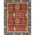 thumbnail image 1 of Ahgly Company Indoor Rectangle Abstract Red Oriental Area Rugs, 8' x 12', 1 of 6