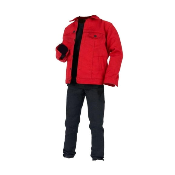 1/6 figuras de acción masculinas conjunto de chaqueta pantalones escena foto Prop DIY para muñecas ropa de muñeca de moda para figura de acción