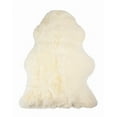 thumbnail image 1 of Tapis Simple en Peau de Mouton Milan Naturel / 2'x3' / A, 1 of 1