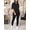 Black, variant on Women 2 Piece Outfits Summer Sweatsuits Drop Shoulder Tracksuits Biker Short Workout Jogger Sets Deep Blue