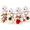 thumbnail image 2 of YE Cartoon Snoopy Keychain Bag Pendant Cute Metal Car Key Chain Decoration Key Ring Couple Pendant Birthday Gift Keyring Kawaii, 2 of 5