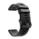 thumbnail image 1 of For Garmin Fenix 5 Silicone Sport Watch Band Adjustable Wrist Strap with Black Buckle, 1 of 4