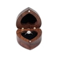 thumbnail image 3 of Wislist Caja de anillo de nogal en forma de corazón, caja de regalo de madera para joyería, propuesta, ceremonia de boda, regalo de cumpleaños oso de fresa Electrónica, 3 of 5